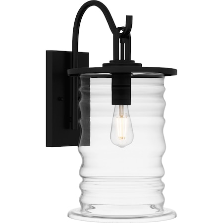 Quoizel Noland Outdoor Wall 1 Light Matte Black NAD8410MBK
